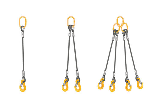 wire rope sling for lifting heavy load