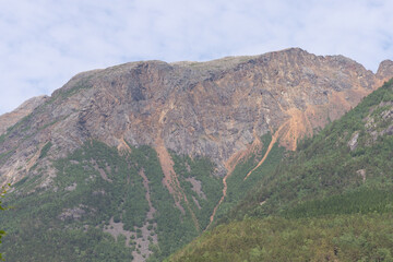 Husedalen, a valley on the western part of Hardangervidda and includes the lower part of the Kinsos valley, Ullensvang municipality, Vestland county. Kinso River