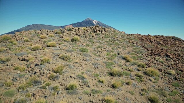 Teide peak and Teide National Park
