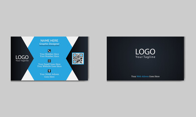  Business card fully layered template & layout, Visiting card for personal use and business