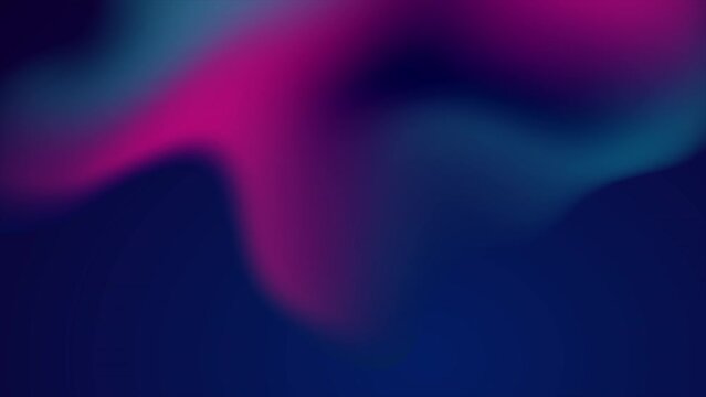 Abstract blue and purple liquid wavy shapes futuristic background. Seamless looping retro waves motion design. Video animation Ultra HD 4K 3840x2160