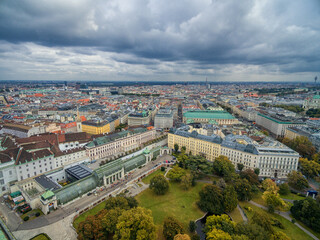 Fototapeta premium Vienna Old Town Cityscape. Austria.