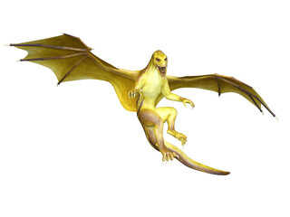 ドラゴン　3DCG レンダリング