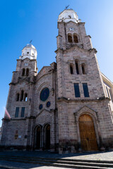 Fototapeta premium Catholic Churches in Latin America, Ibarra in Ecuador