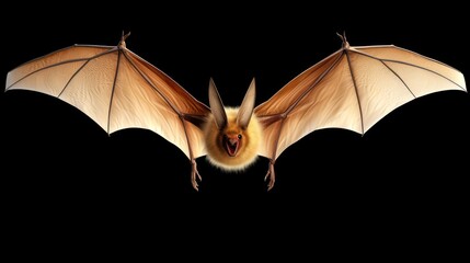 Bat in flight wing flap UHD wallpaper
