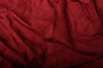 Deep Red Cloth Background