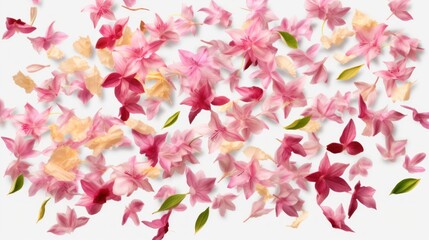 Beautiful flower petals transparent UHD wallpaper