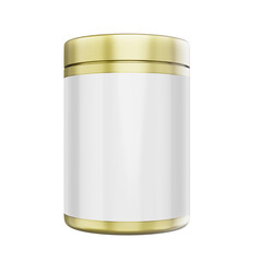 Supplement Package, cylinder, gold mat, Labeled