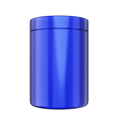 Supplement Package, cylinder, dark blue