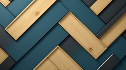 An abstract wooden textured background with a blue plank pattern, creating a rustic and artistic atmosphere