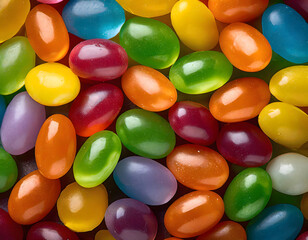 Full frame shot of jellybeans