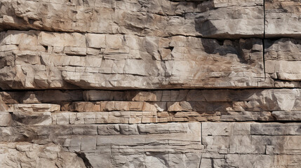 Monochromatic Cliff Face Close-Up: Capturing the Raw Beauty of Geology in Single Color