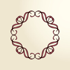 Vignette. Vector drawing