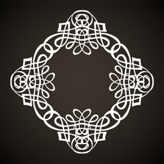 Vignette. Vector drawing