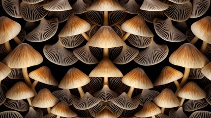  a close up of a mushroom 