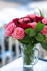 バラの花　マクロイメージ