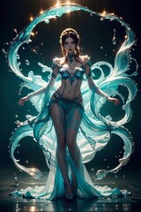 Beautiful sexy lady in elegant lace lingerie. Portrait of fashion model girl Beauty brunette woman with attractive body in lace lingerie.