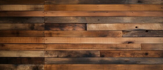 Naklejka premium Reclaimed Pallet Boards texture background, a wood grain texture , can be used for printed materials like brochures, flyers, business cards. 