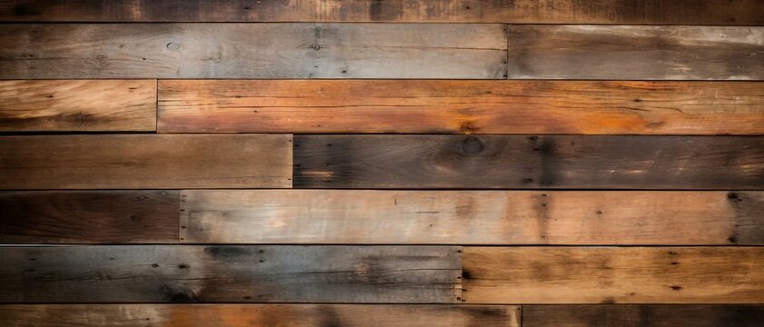 Reclaimed Pallet Boards texture background, a wood grain texture  , can be used for printed materials like brochures, flyers, business cards.
