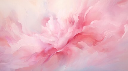 Fototapeta premium delicate background, paint strokes, delicate, pink, copy space, 16:9