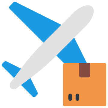 Air Freight Delivery Icon