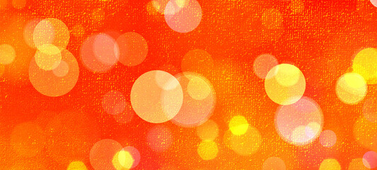 Red widescreen bokeh background for seasonal, holidays, celebrations and various design works