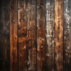 A close-up shot of a wooden wall, emphasizing the grain and natural details of the wood.