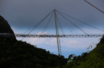 Sky bridge in Langkawi island, Malaysia 12 04 2014