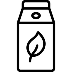 Plant Based Milk Icon