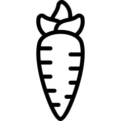 Carrot Vegetable Icon