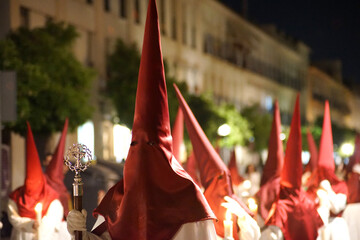 a holy week procession on a special night