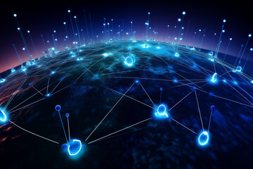 Advanced communication networks (5G, satellite communication), leaving room for messages on connectivity