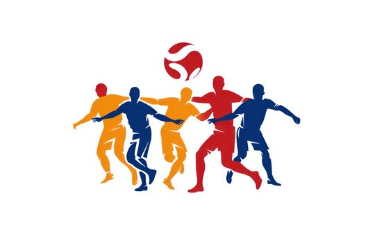 Team Handball icon on white background