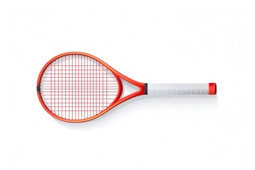 Tennis Racket icon on white background 