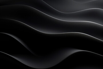 Beautiful black background with slightly lit lines.generative ai