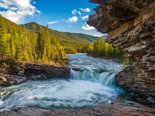 Fototapeta na wymiar Sheep River Falls, Alberta