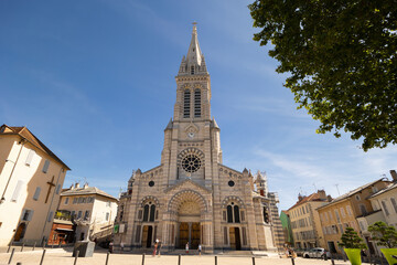 Gap Cathedral Roman Catholic church located in town of Gap, Hautes-Alpes, France