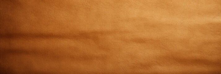 Obraz premium Vintage paper texture background, old brown kraft wrapping sheet. Craft cardboard for packaging or painting. Theme of parchment, wide banner, recycle, nature, antique