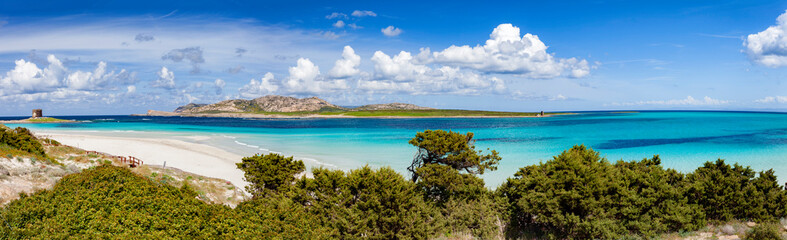 La Pelosa beach, Sardinia, Italy