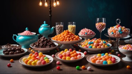 Naklejka premium Candy