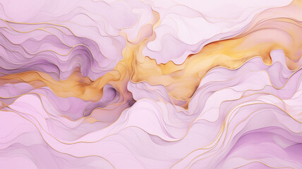 Obraz premium Gold, white, pink texture of sand stone. Luxury golden background of abstract marble slab. Artistic graphic resource backdrop by Vita