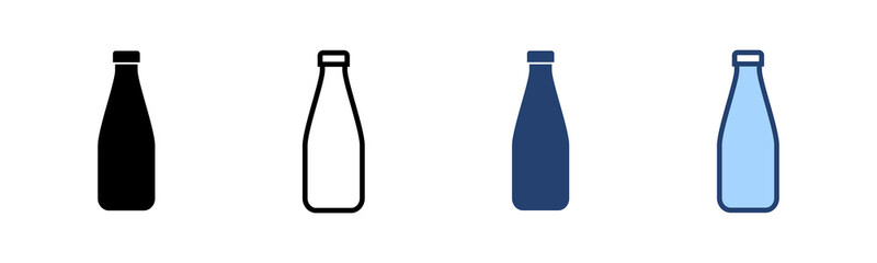Bottle icon vector. bottle sign and symbol