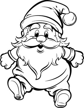 recommend clip art: Gnome dwarf catoon drawing