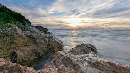 Coogee Beach at Sunset