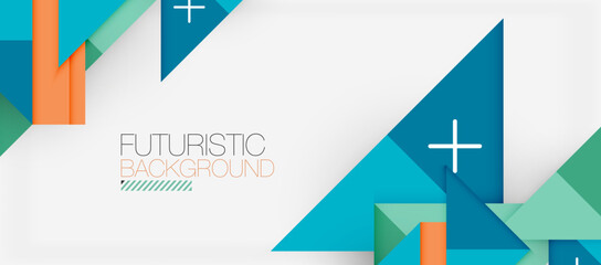 Triangle Vector Background Illustration For Wallpaper, Banner, Background, Card, Book Illustration, landing page