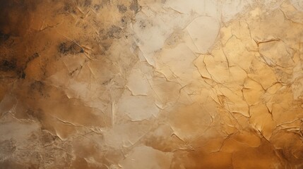 Abstract texture copy space background, torn paper mural frame, gold, bronze and brown paper.
