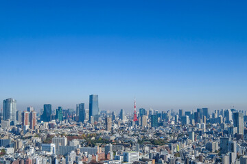 Fototapeta premium 東京の都市風景イメージ