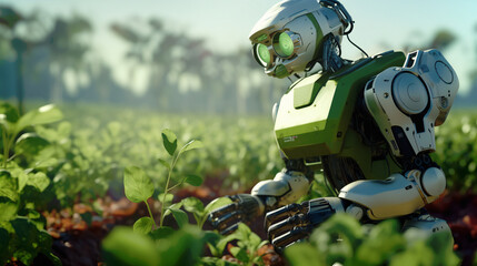 "持続可能な未来: 農業とエネルギーのためのエコフレンドリーなロボット"