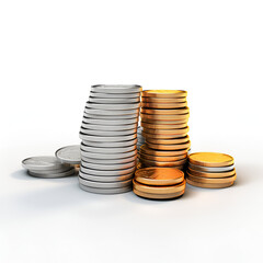 stack of coins