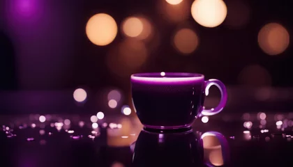 Deurstickers cup for tea © CAROLAY